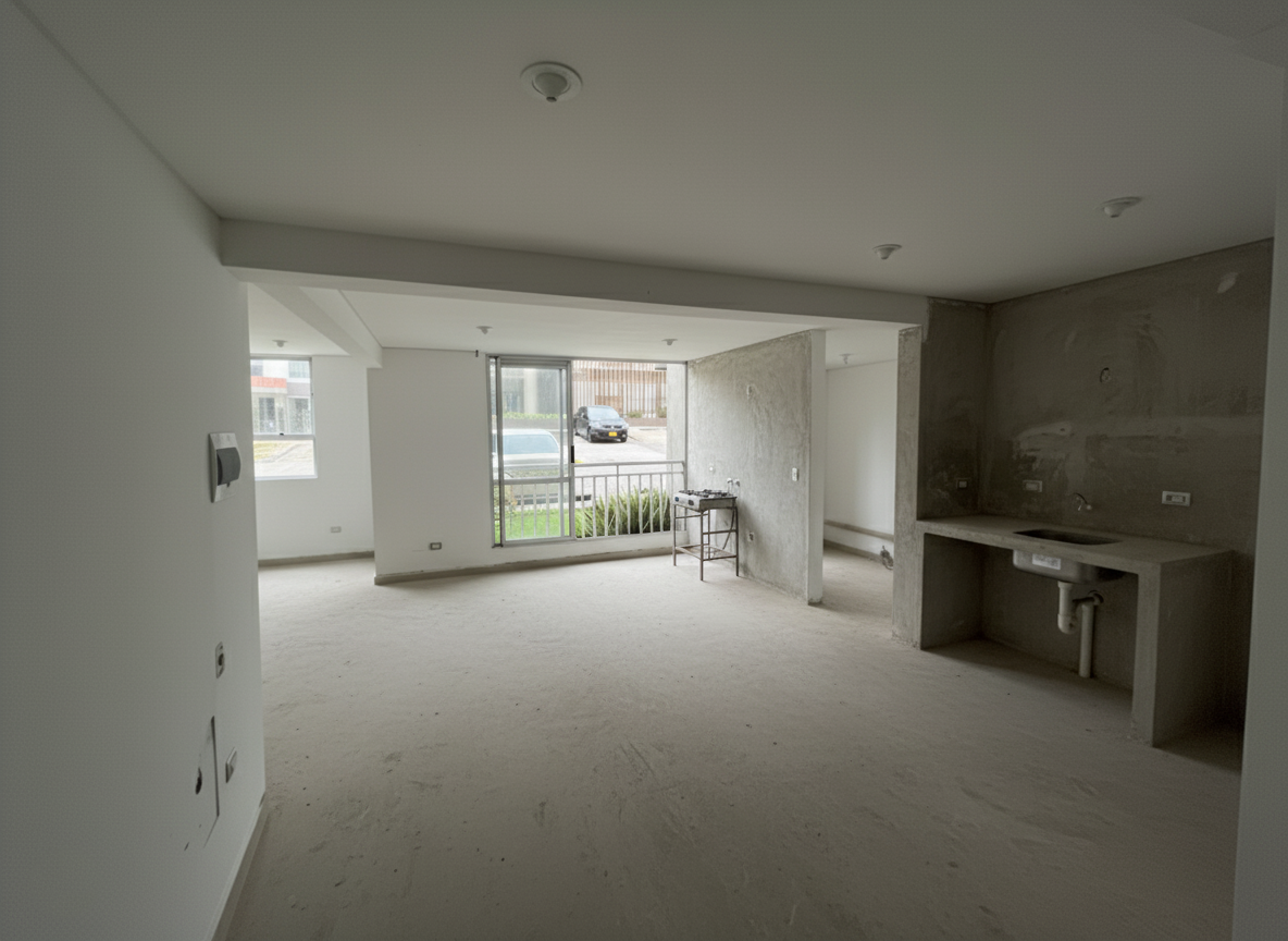 Apartamento sin remodelar